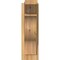 Ekena Millwork Funston Slat Rough Sawn Outlooker, Western Red Cedar, 6"W x 12"D x 20"H OUT06X12X20FST06RWR - alternate 3
